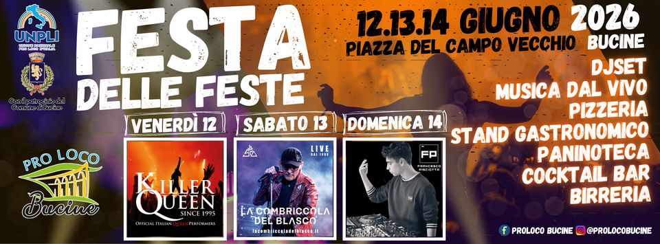FESTA DELLE FESTE 2026 