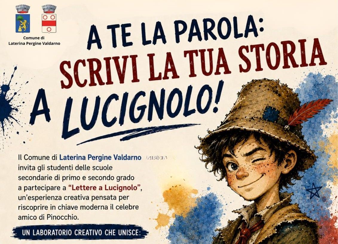 BICENTENARIO COLLODI: PARTITO IERI IL LABORATORIO CREATIVO “LETTERE A LUCIGNOLO”