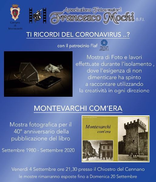 Mostre Fotografiche al chiostro di Cennano fino a 20 Settembre 2020