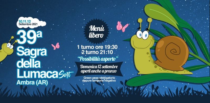 Sagra della Lumaca di  Ambra  2021