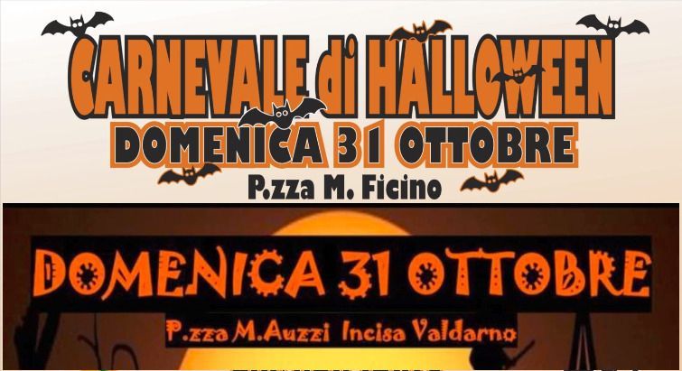 Doppia Festa di Halloween a Figline e Incisa Valdarno