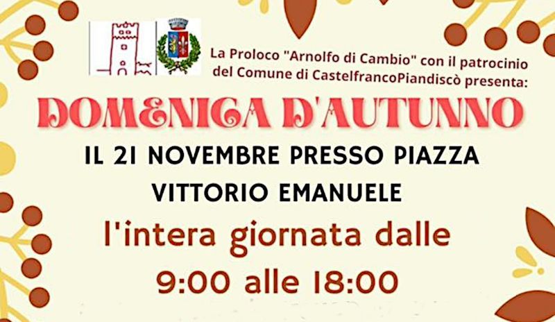 21 Novembre Domenica d'Autunno