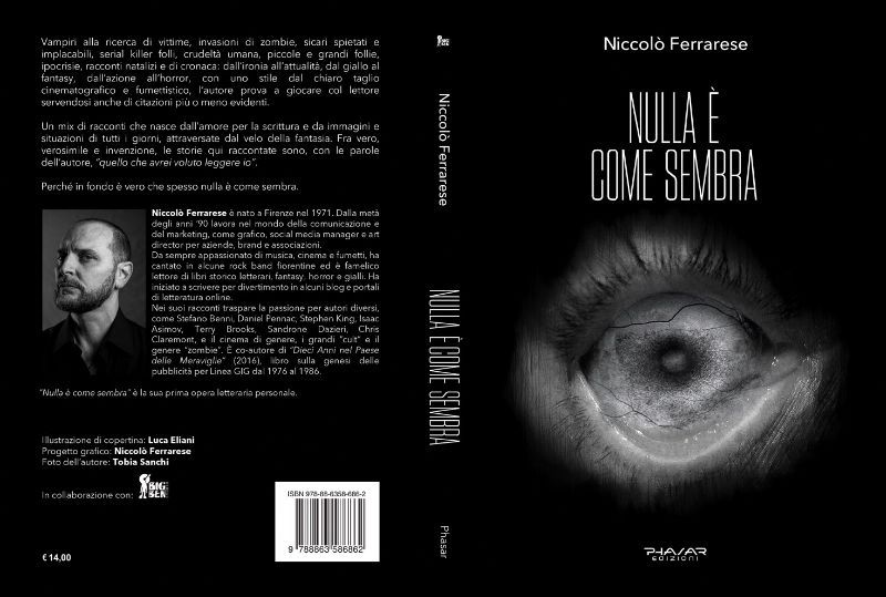 Niccolò Ferrarese che presenterà il suo ultimo lavoro: “Nulla è come sembra”
