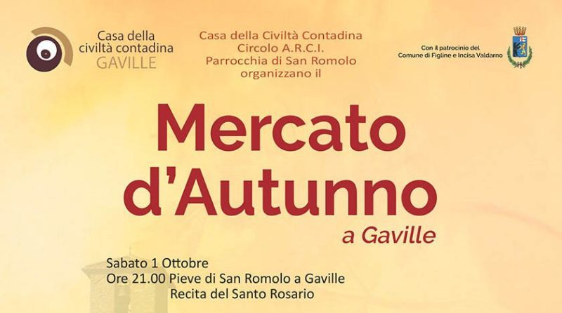 Mercato d'Autunno a Gaville 2022