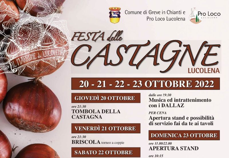 Festa delle castagne di Lucolena 2022