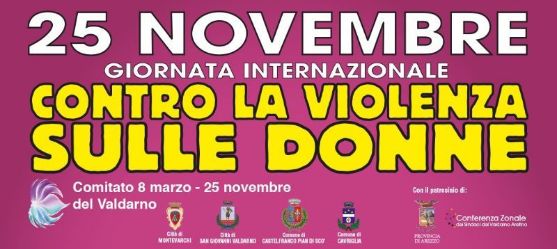 Venerdì 25 Contro La Violenza sulle Donne