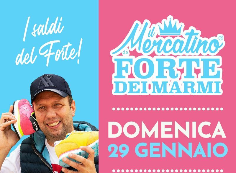 Il Mercatino da Forte dei Marmi 29 Gennaio 2023