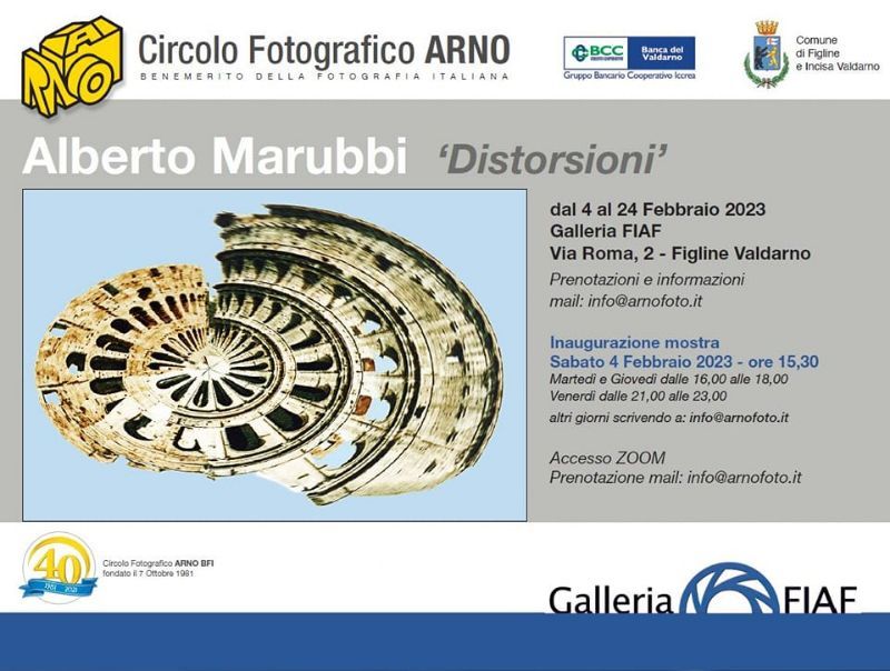 “Distorsioni” di Alberto Marubbi- Mostra Fotografica