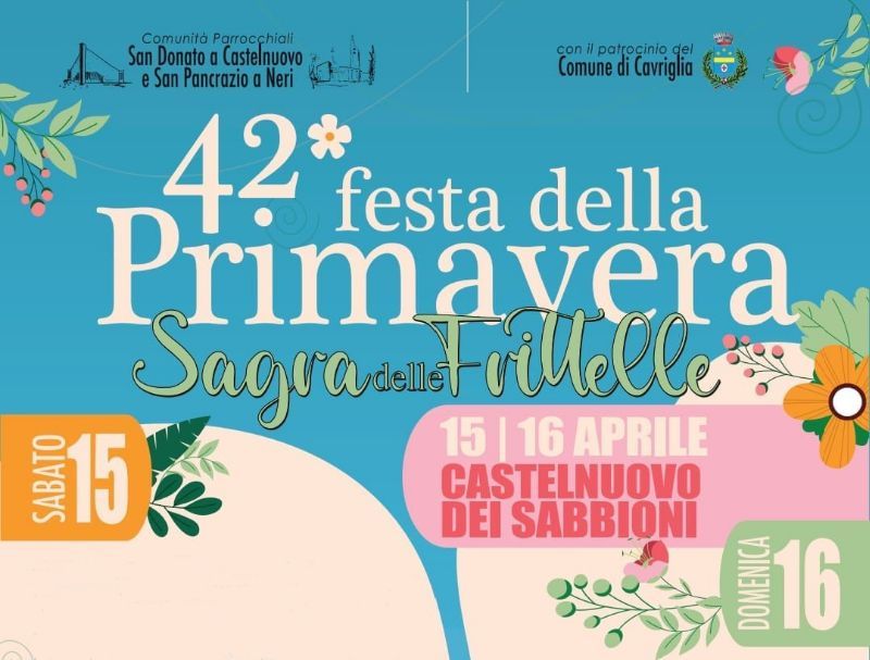 42° FESTA DI PRIMAVERA E SAGRA DELLE FRITTELLE