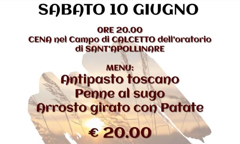 Cena per la Chiesa di San Salvatore e Camminata di San Leolino