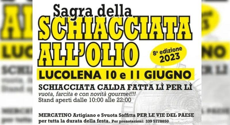 Sagra della Schiacciata con l’Olio 2023