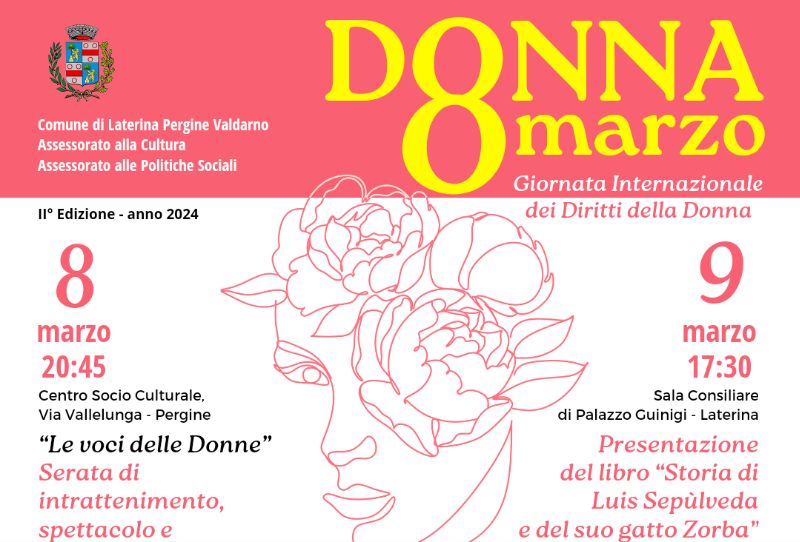 Festa della donna 2024 Laterina Pergine Valdarno