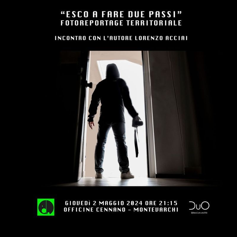 ESCO A FARE DUE PASSI - INCONTRO CON L'AUTORE