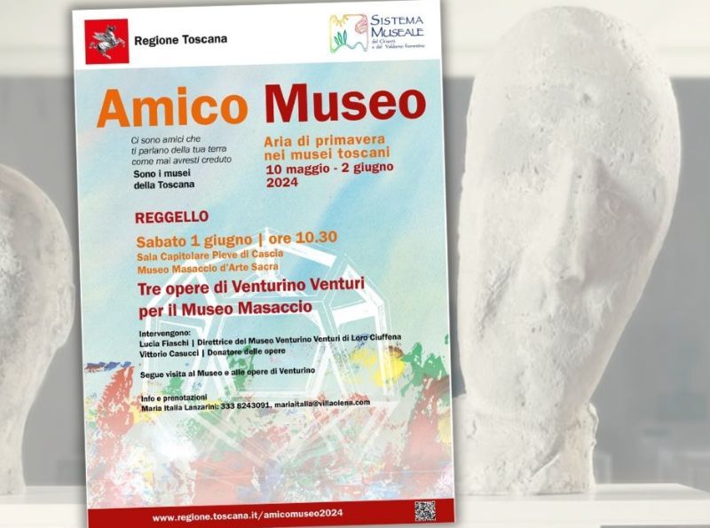 Tre opere di Venturino Venturi per il Museo d'arte sacra Masaccio