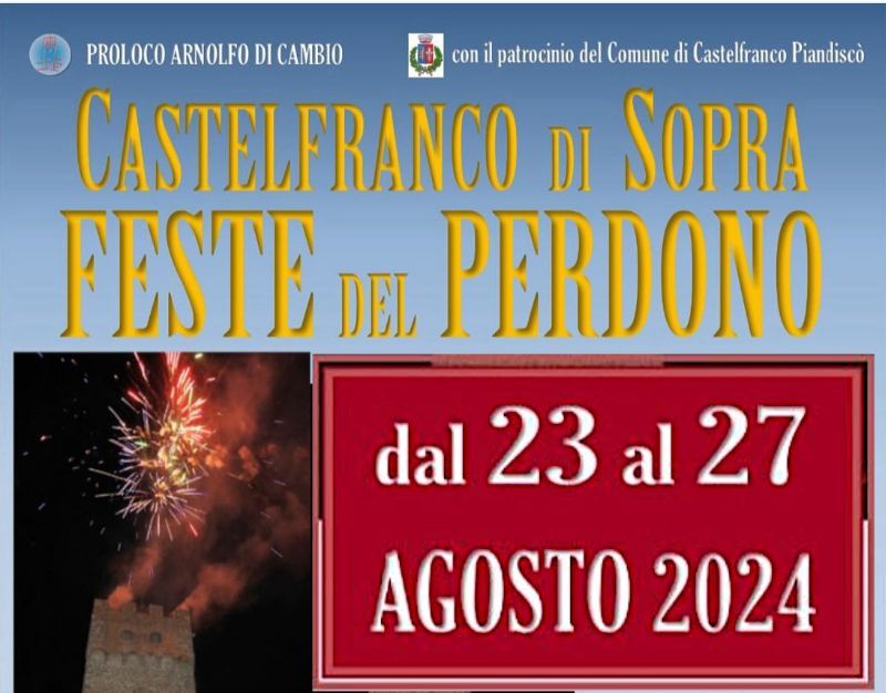 FESTA DEL PERDONO 2024 CASTELFRANCO DI SOPRA