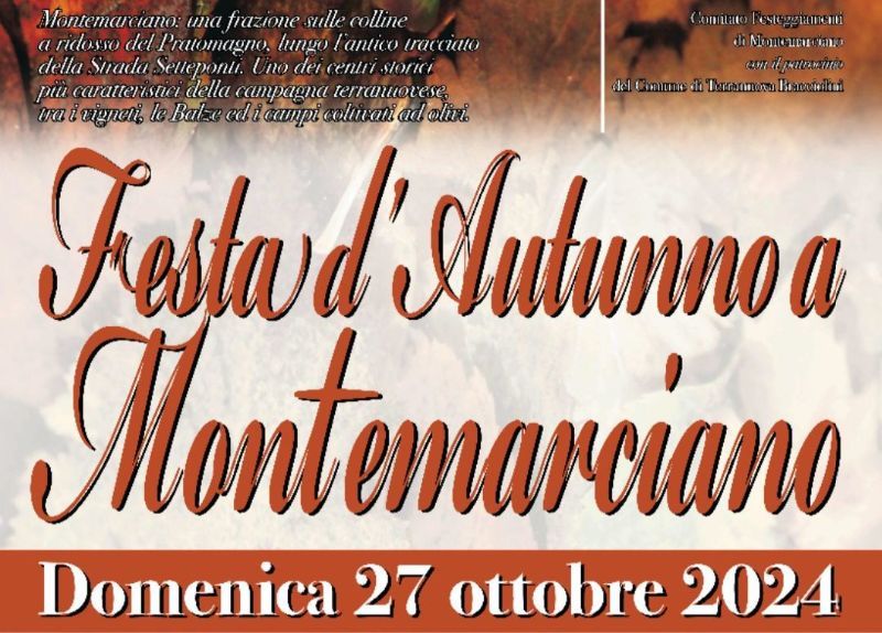 Festa d'autunno a Montemarciano 2024