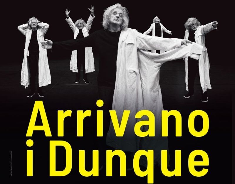 “Arrivano i Dunque”, il nuovo spettacolo di Alessandro Bergonzoni