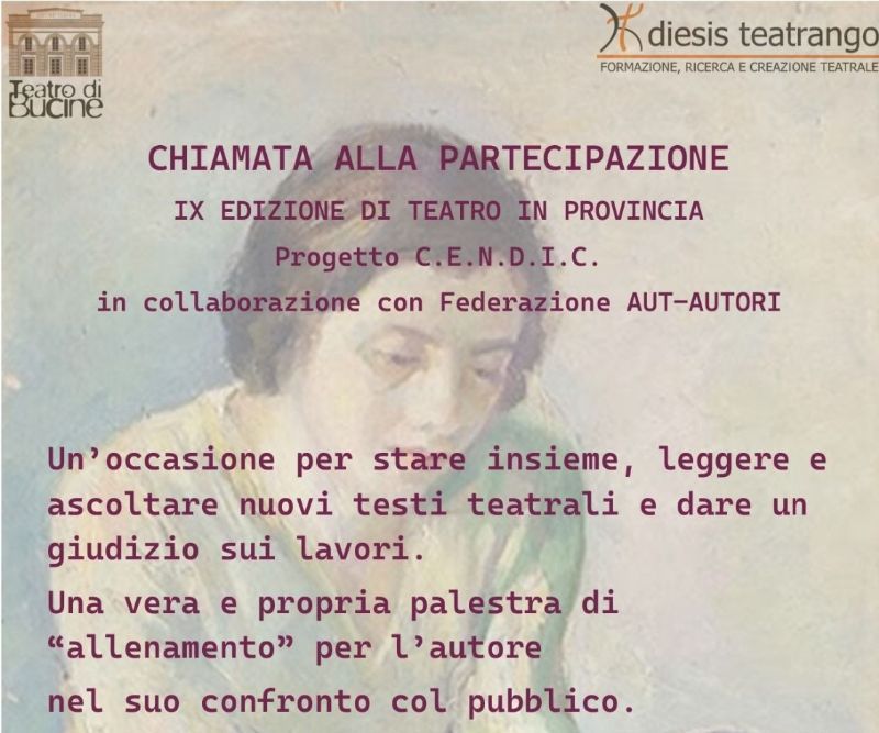 IX edizione di TEATRO IN PROVINCIA