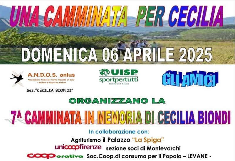 7° CAMMINATA IN MEMORIA DI CECILIA BIONDI