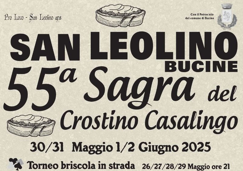 55ª Sagra del Crostino Di San Leolino