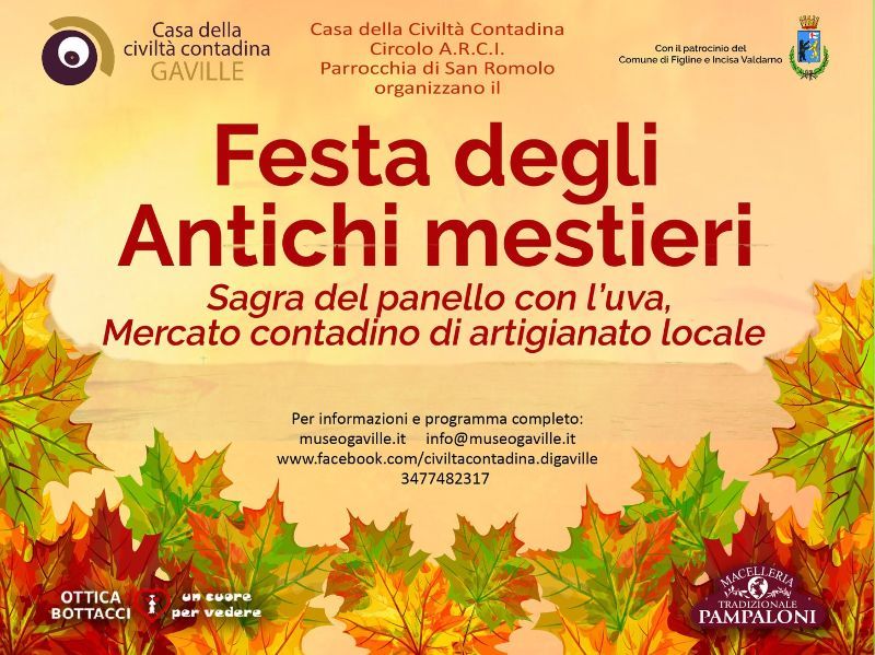  Festa degli antichi mestieri- Sagra del panello con l’uva 2025