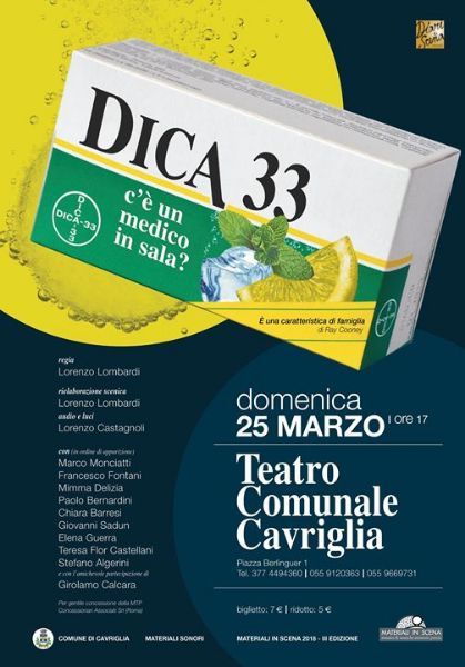 Gli eventi della settimana Dal 19 al 25 Marzo