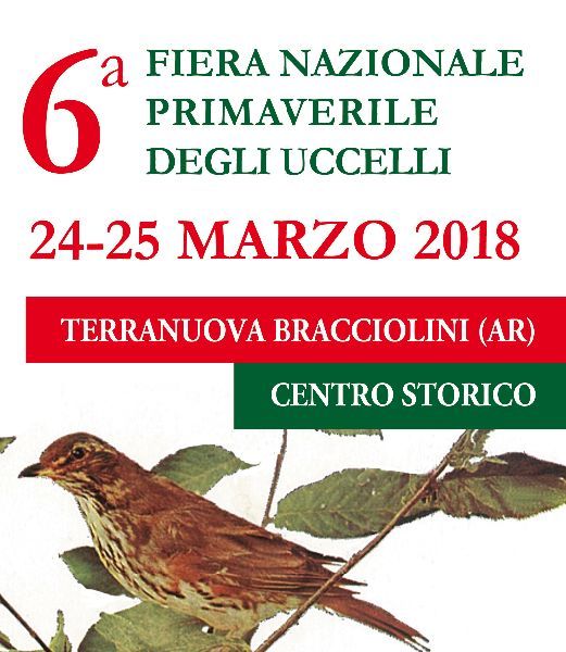 Sesta fiera primaverile degli uccelli