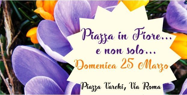 Piazza in fiore 2018 a Montevarchi