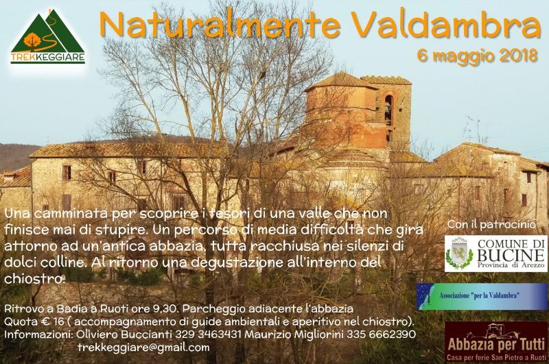 Naturalmente Valdambra -  Percorsi Trakking 