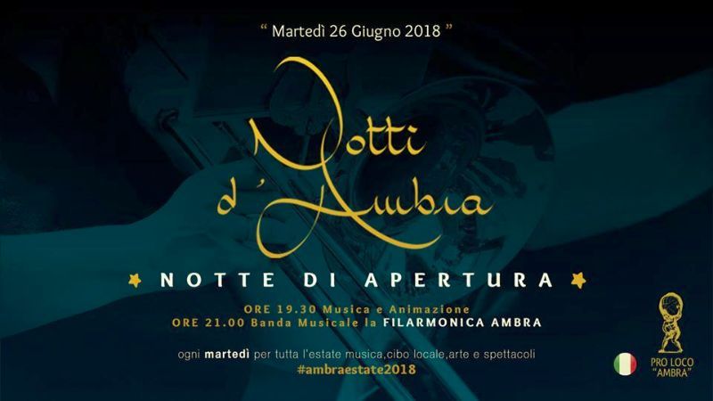 “LE NOTTI D’AMBRA 2018”