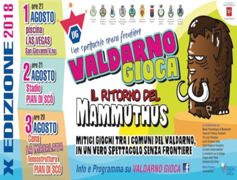 VALDARNO GIOCA – GIOCHI SENZA FRONTIERE VALDARNESI