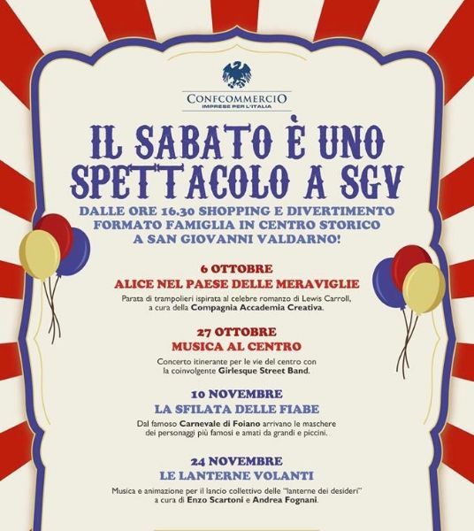 IL SABATO È UNO SPETTACOLO A SGV 2018