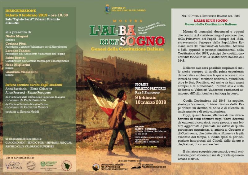 INAUGURAZIONE MOSTRA “L’ALBA DI UN SOGNO”