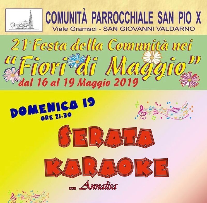 21^ FESTA DEI FIORI DI MAGGIO 2019