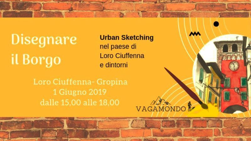 DISEGNARE IL BORGO - URBAN SKETCHING