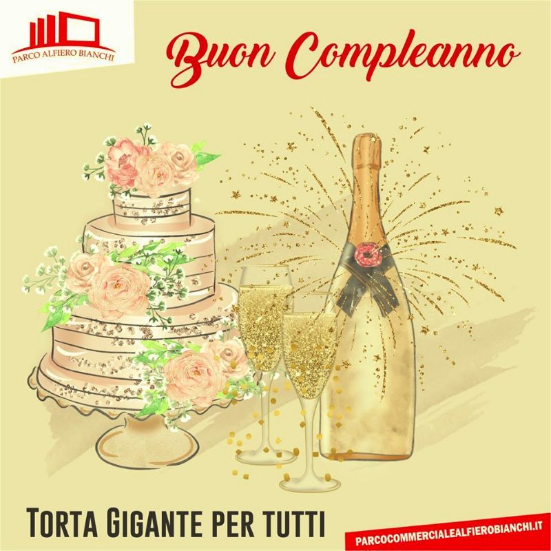 IL COMPLEANNO DEL PARCO COMMERCIALE ALFIERO BIANCHI