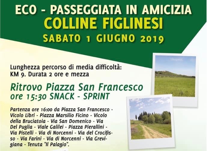 ALLA SCOPERTA DELLE COLLINE FIGLINESI - ECOPASSEGGIATA IN AMICIZIA