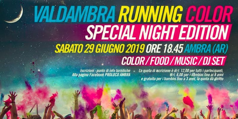 VALDAMBRA RUNNING COLOR - SPECIAL NIGHT EDITION 2019