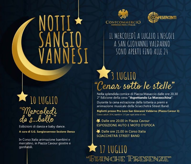LE NOTTI SANGIOVANNESI 2019