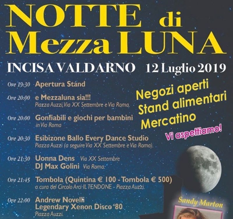 IL WEEK END DI FIGLINE E INCISA VALDARNO  Luglio 2019