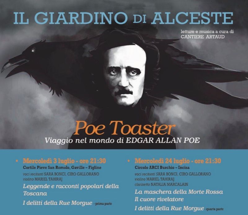 GLI EVENTI DELLA SETTIMANA IN VALDARNO Da Lunedì 22 a Domenica 28 Luglio 2019 