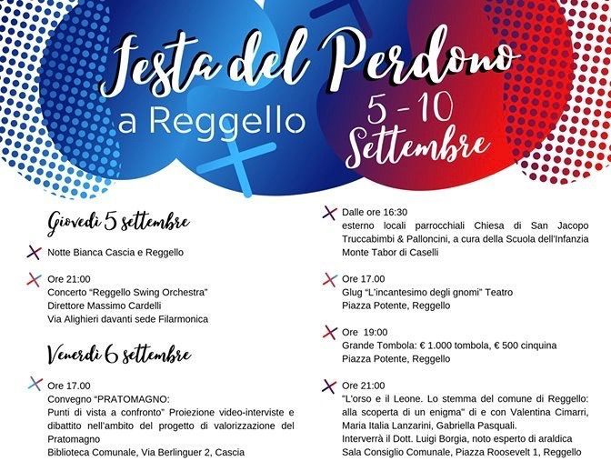 FESTA DEL PERDONO A REGGELLO 2019