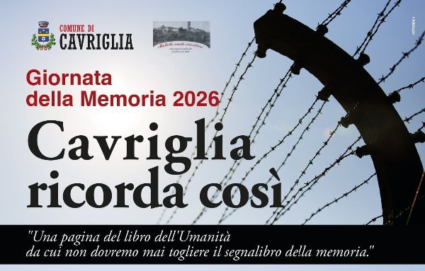 Giornata della Memoria 2026 - Cavriglia