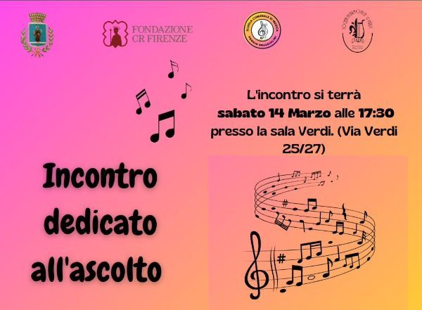 Incontro dedicato all'ascolto