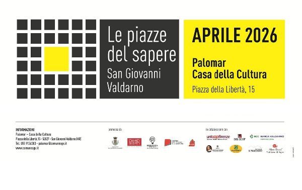 Le piazze del sapere Aprile 2026 