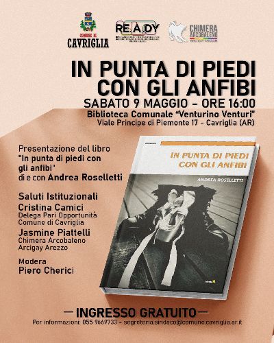 PRESENTAZIONE DEL VOLUME: "IN PUNTA DEI PIEDI CON GLI ANFIBI"