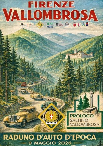 Raduno Auto Storiche: Firenze-Vallombrosa 2026