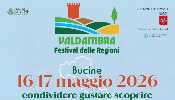Valdambra – Festival delle Regioni 2026: due giorni di sapori, tradizioni e comunità