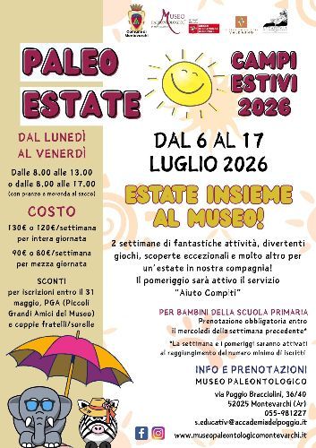 CAMPI ESTIVI PALEO ESTATE 2026