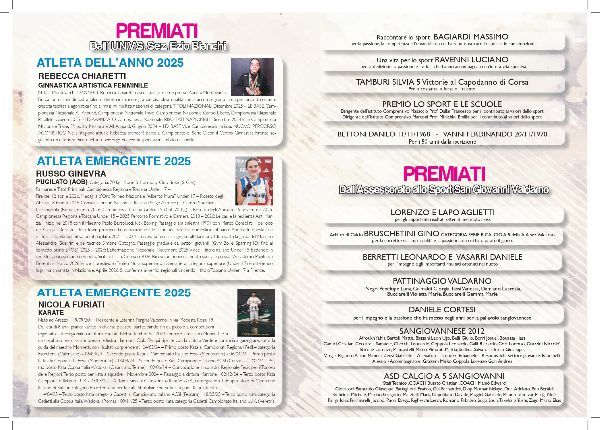 GIORNATA DEL VETERANO DELLO SPORT”: DOMENICA 7 GIUGNO LA 18ª EDIZIONE
